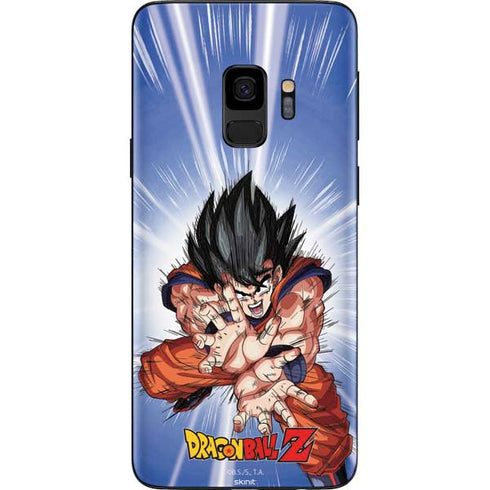 Dragon Ball Z Goku Kamehameha Blast Galaxy S9 Skin